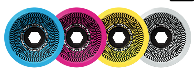 Spitfire Wheels Super Wides 80 HD 58mm CMYK — Solstice Skateboarding